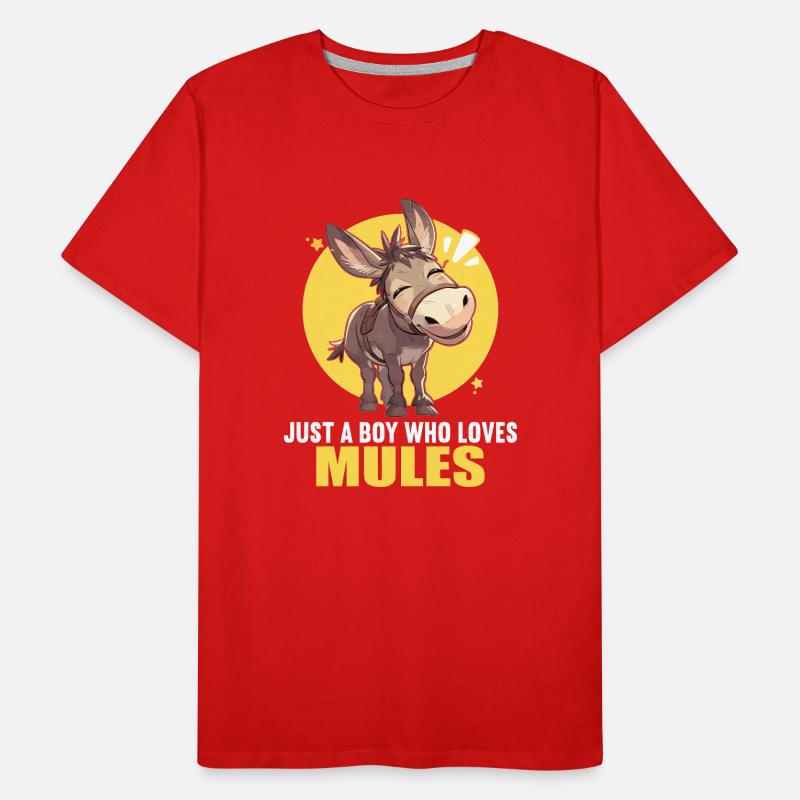 Mules Mule Men's Premium Organic T-Shirt