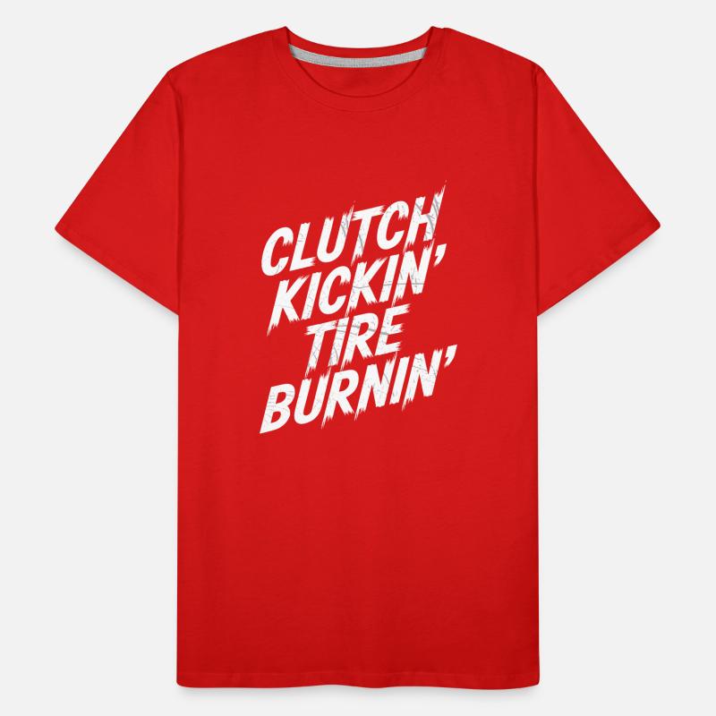Drift automobile, course automobile, drift automobile T-shirt bio Premium Homme