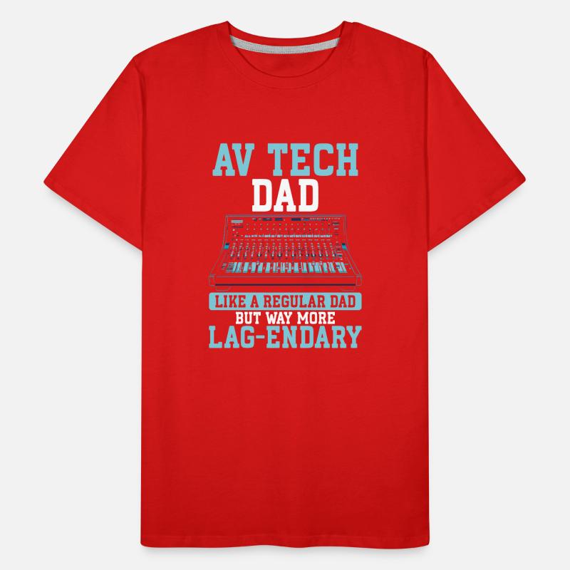AV-Technik AV-Techniker Audiovisueller Techniker Männer Premium Bio T-Shirt