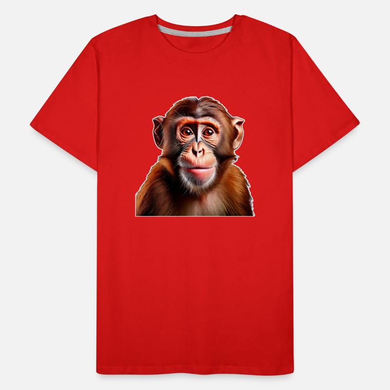 Monkey Men's Premium Organic T-Shirt