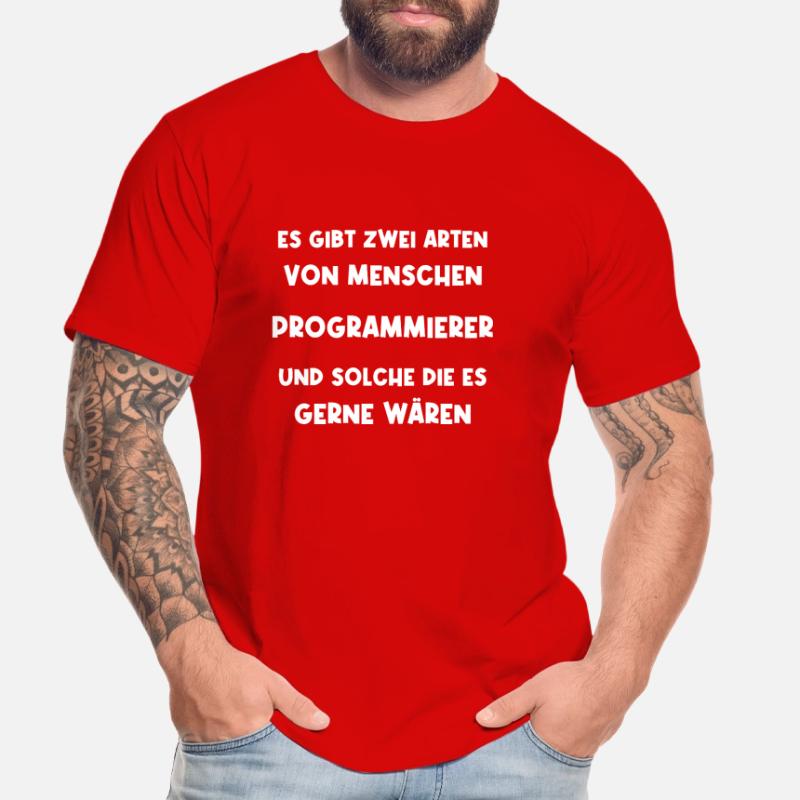 Programmierer Informatiker Softwareentwickler Männer Premium Bio T-Shirt