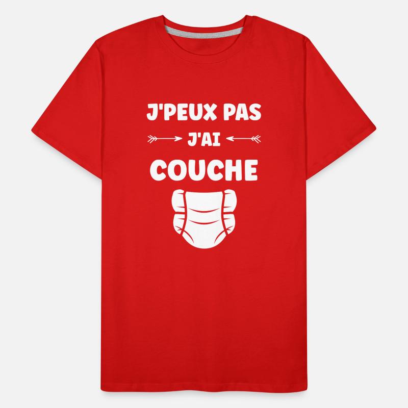 Couches T-shirt bio Premium Homme