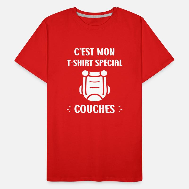 Couches T-shirt bio Premium Homme