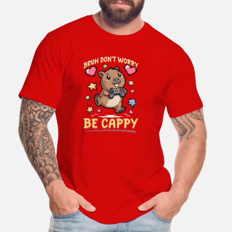 Capybara Gamer Gaming Men's Premium Organic T-Shirt