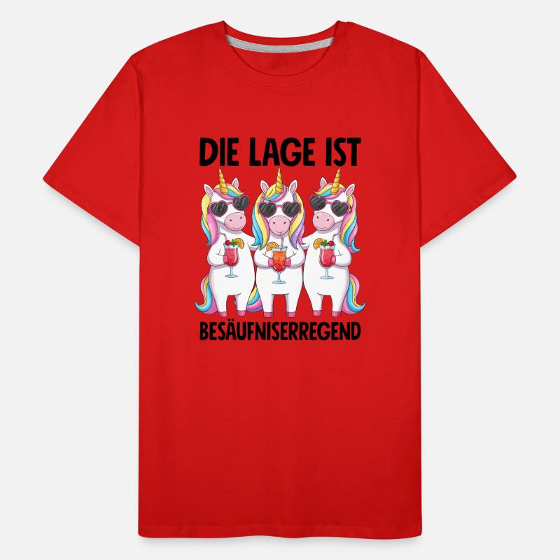 La situation est l’ivresse T-shirt bio Premium Homme