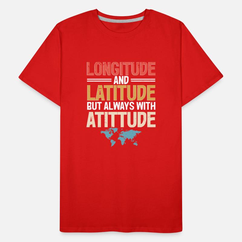 Geografische Informationssysteme Männer Premium Bio T-Shirt