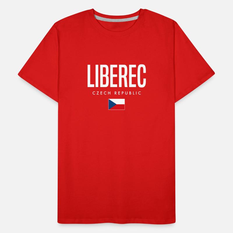 Liberec, République tchèque T-shirt bio Premium Homme