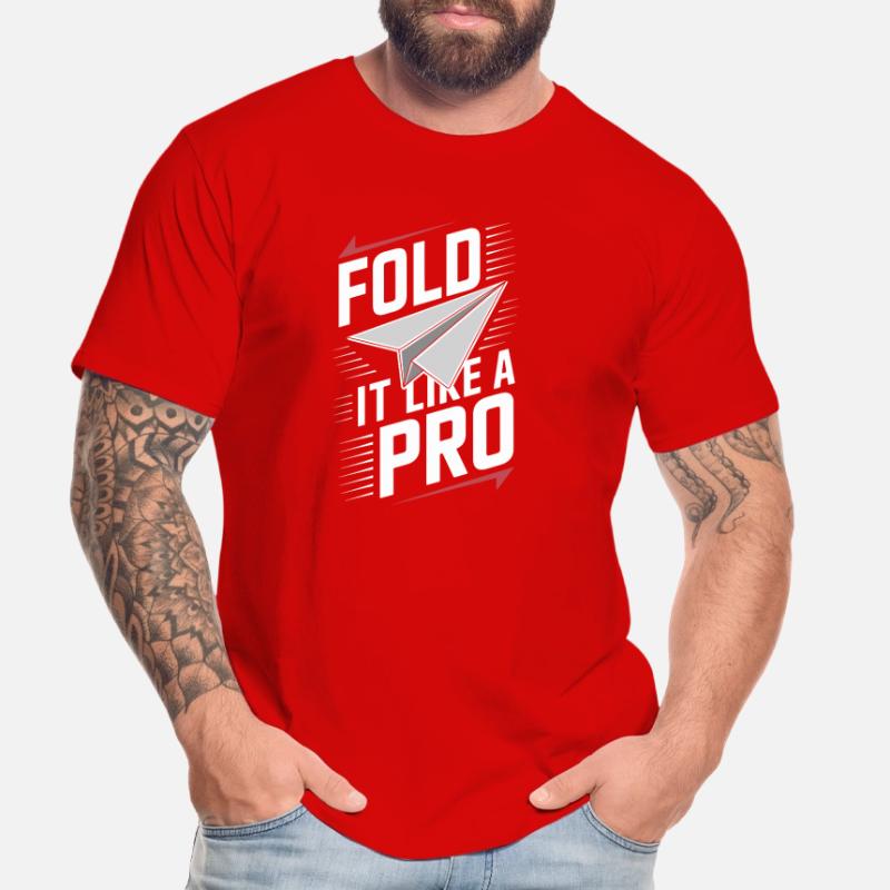 Papierflugzeugbauer Diy Folding Experte Creative Männer Premium Bio T-Shirt