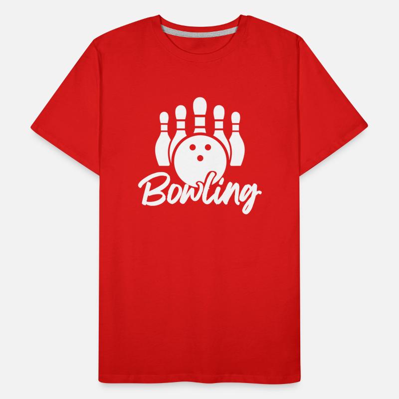 bowling T-shirt bio Premium Homme