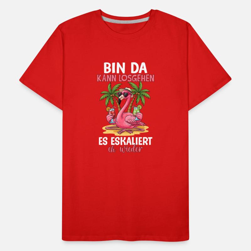 I'm there it can start, it escalates again anyway Men's Premium Organic T-Shirt