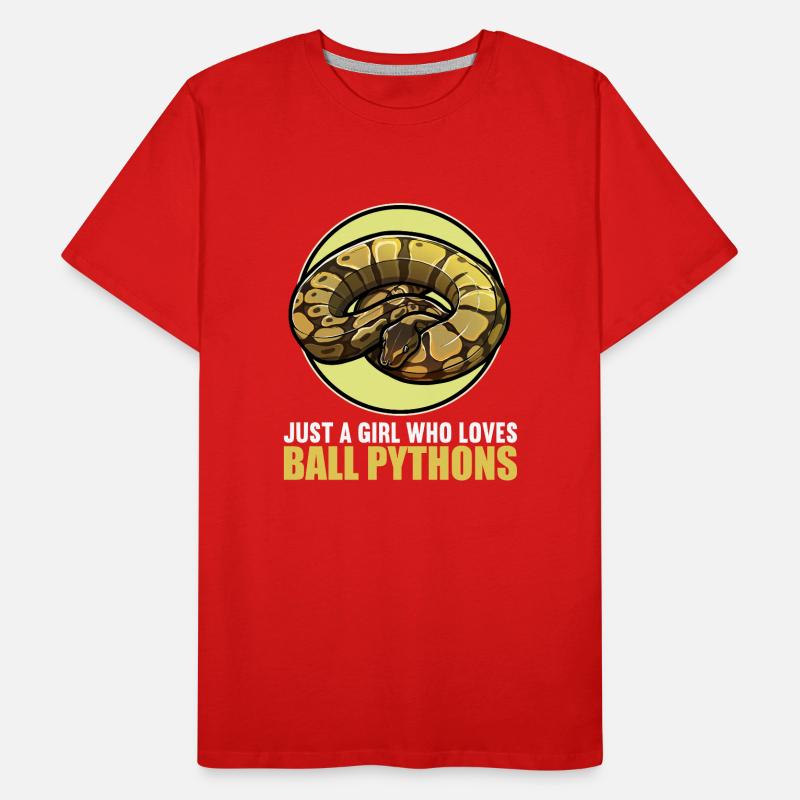 Ball Python Roi Python Roi Python T-shirt bio Premium Homme