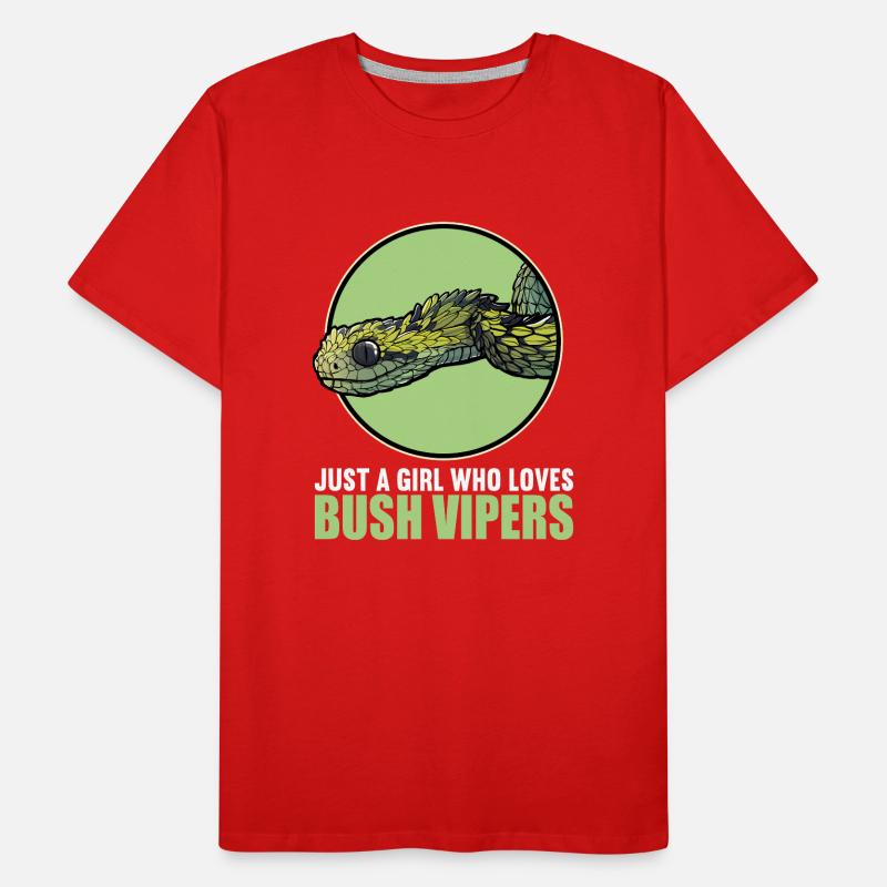 Vipères de brousse Vipère de brousse T-shirt bio Premium Homme
