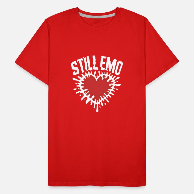 Toujours emo ! Esthétique alternative gothique emo T-shirt bio Premium Homme