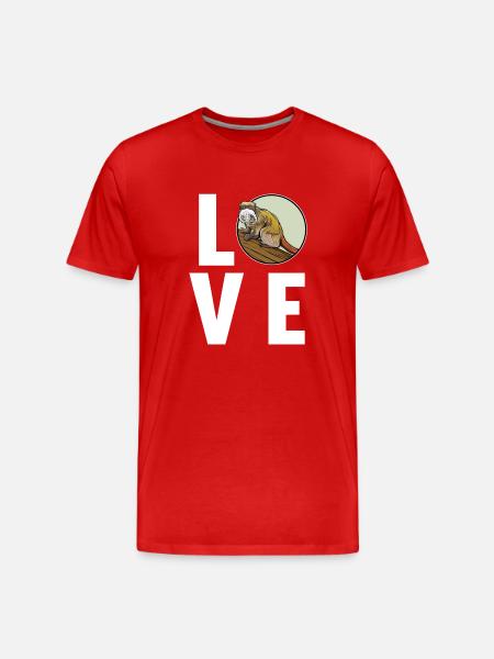 Tamarine Tamarin - Men's Premium Organic T-Shirt - red