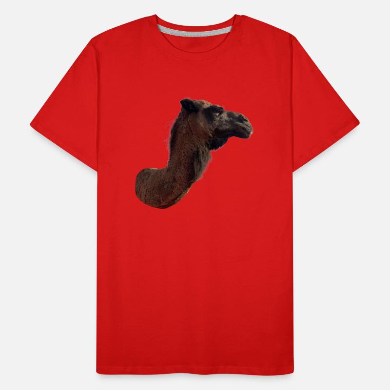 Kamel Männer Premium Bio T-Shirt