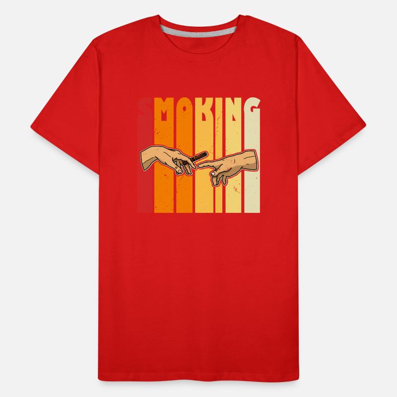 Cigar Tabac Dicton Whisky Cigar Lover T-shirt bio Premium Homme