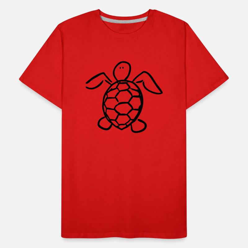 turtle Männer Premium Bio T-Shirt