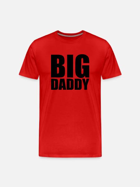 BIG DADDY - T-shirt bio Premium Homme - rouge