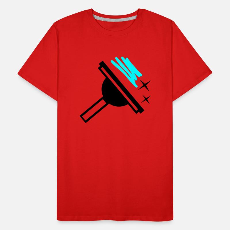 Window cleaner Men's Premium Organic T-Shirt