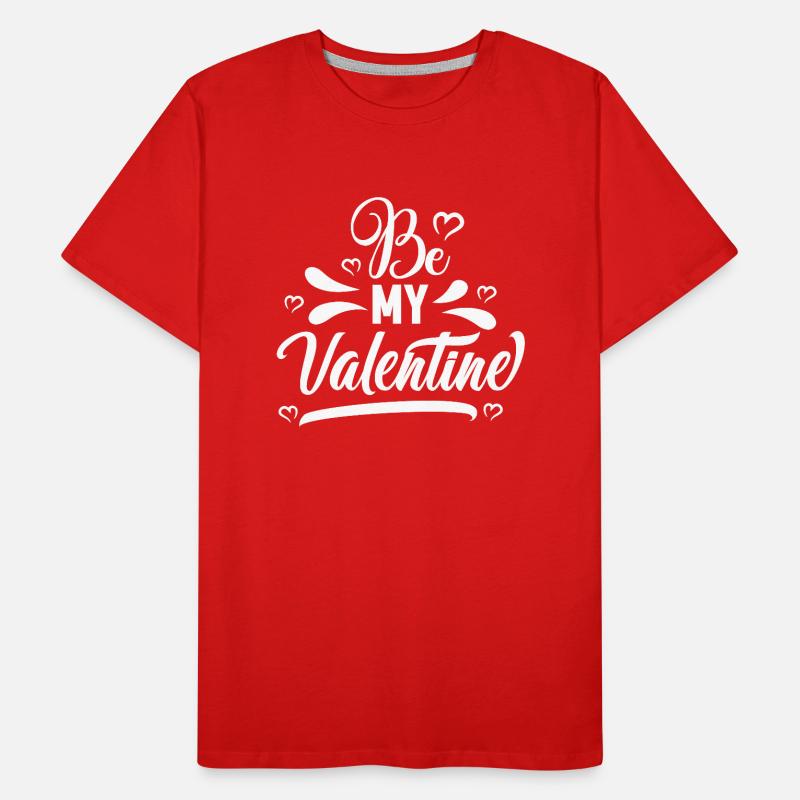Be my valentine Men's Premium Organic T-Shirt