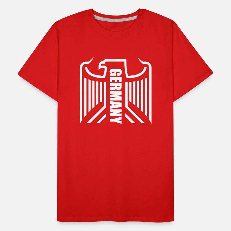 Germany Eagle Love Men's Premium Organic T-Shirt