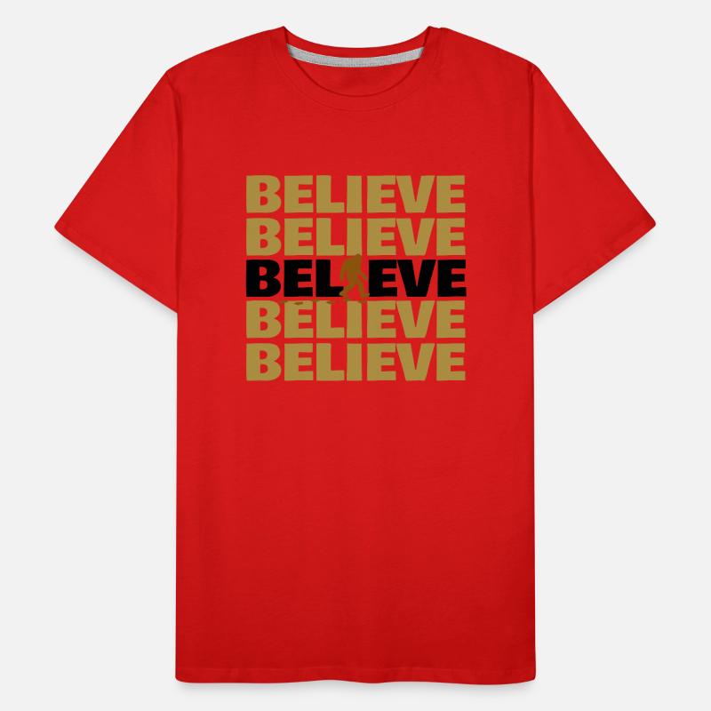 glauben Männer Premium Bio T-Shirt