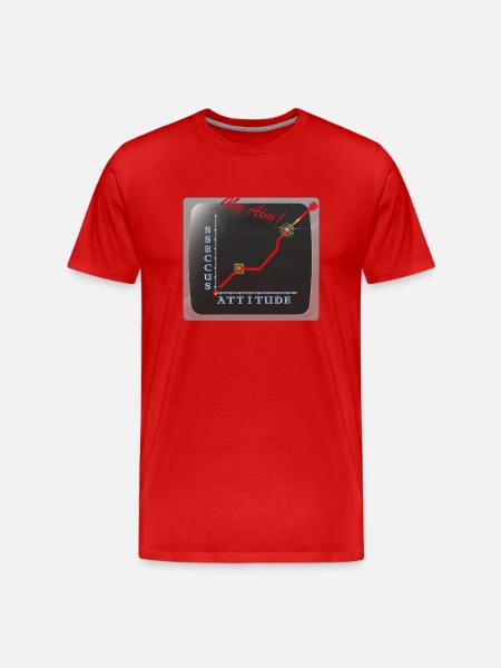 success- goal success - Men's Premium Organic T-Shirt - red