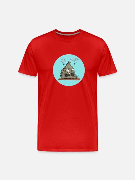 Delicious food - Men's Premium Organic T-Shirt - red