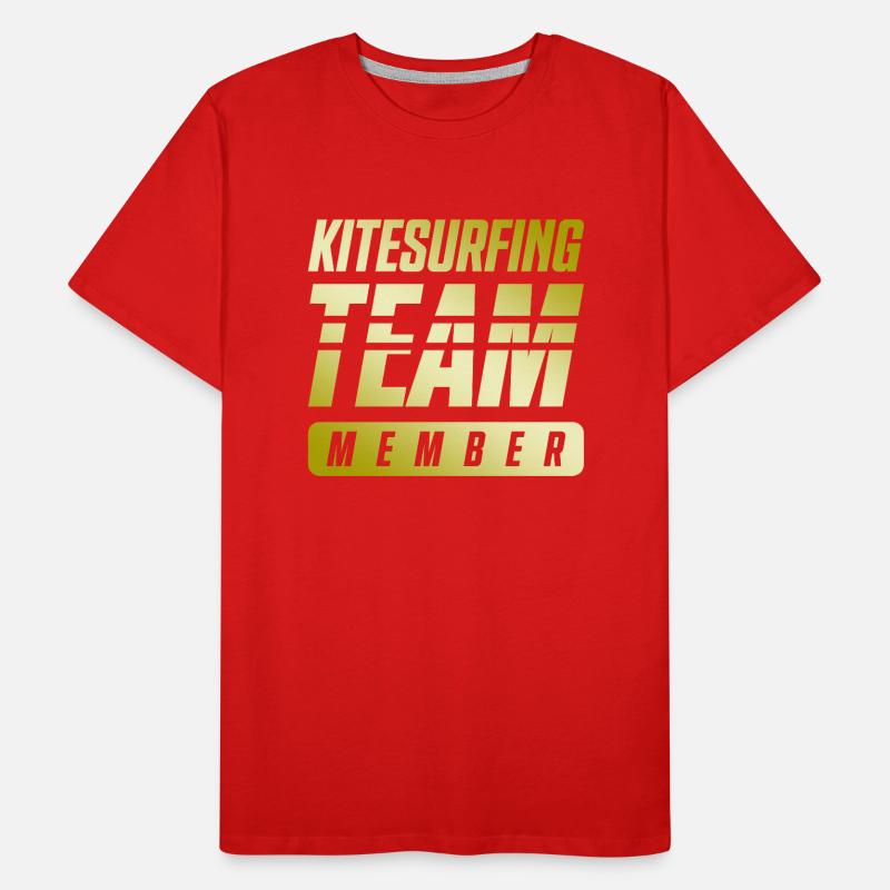 Équipe de kitesurf T-shirt bio Premium Homme
