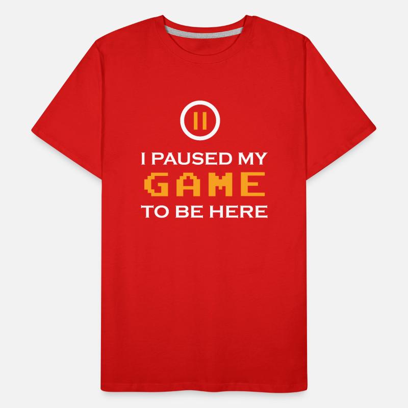Jeu PC de jeu T-shirt bio Premium Homme