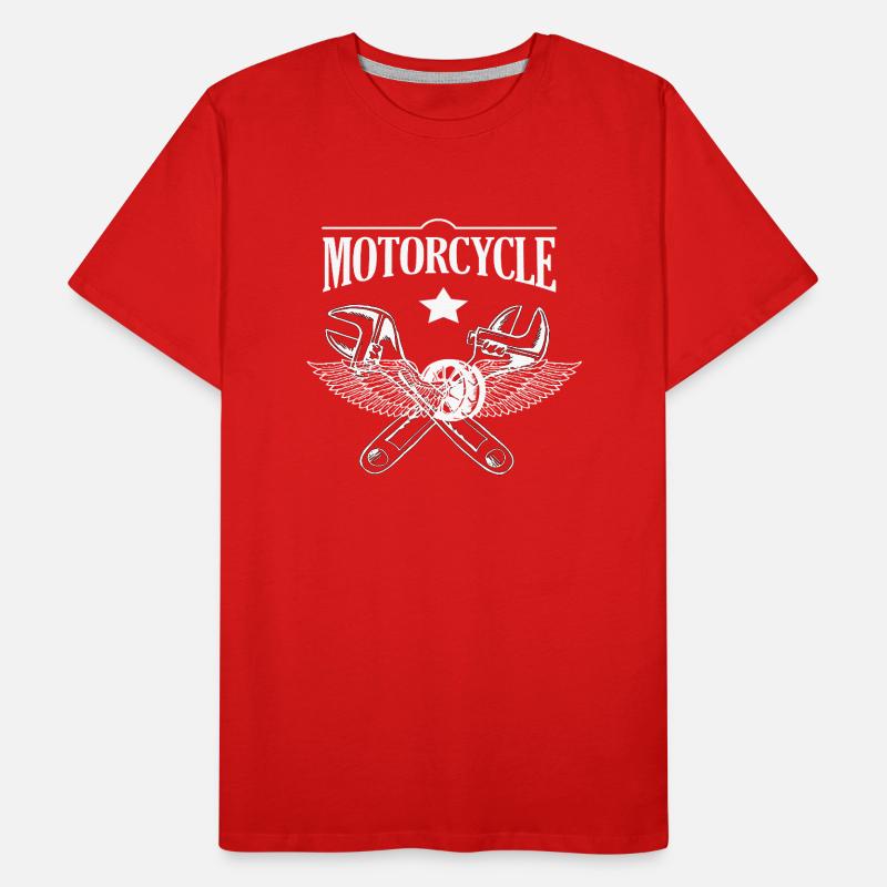 MOTORCYCLES Männer Premium Bio T-Shirt