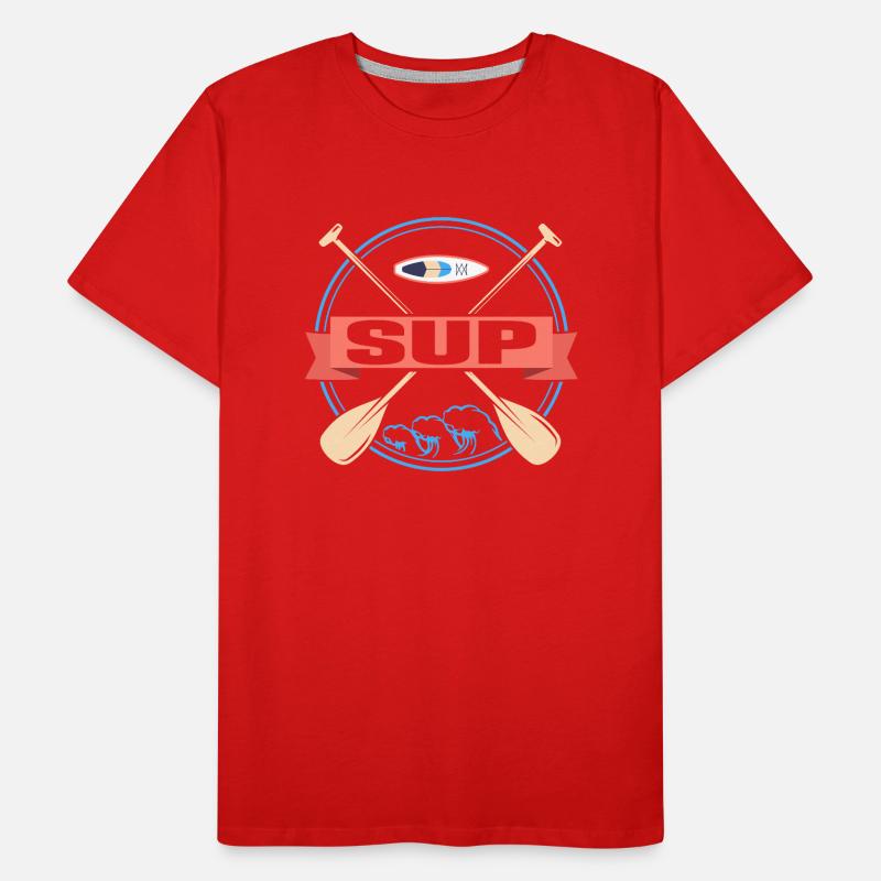 SUP Stand Up Paddling Board Männer Premium Bio T-Shirt