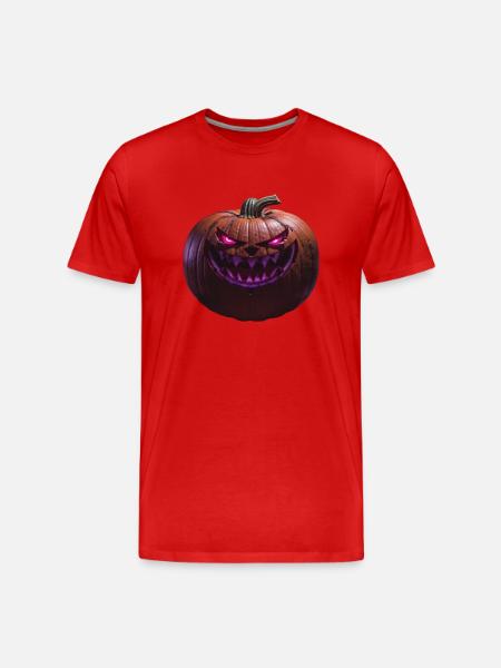 🎃 Halloween's Most Sinister Guest- The Pumpkin - Men's Premium Organic T-Shirt - red