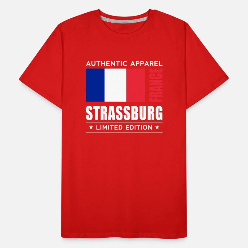 Strasbourg T-shirt bio Premium Homme