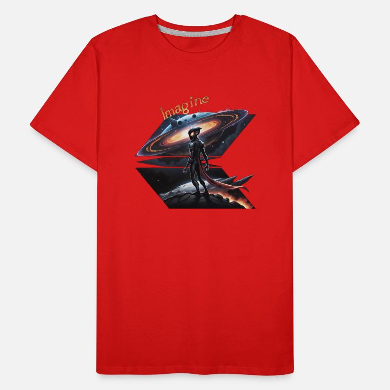 Interdimensional alien Men's Premium Organic T-Shirt