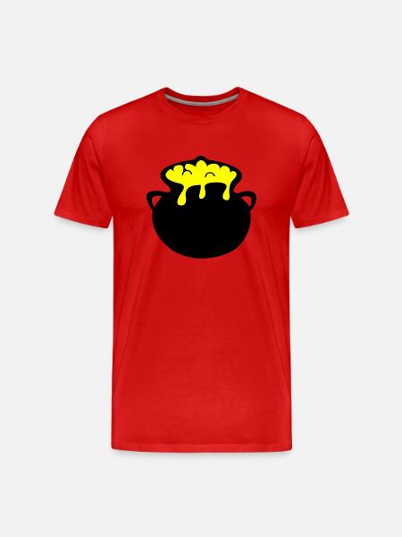 kettle - Men's Premium Organic T-Shirt - red