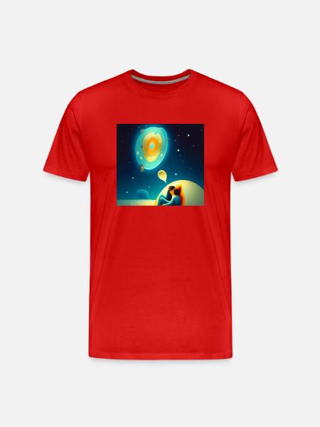 1000038762 - Männer Premium Bio T-Shirt - Rot