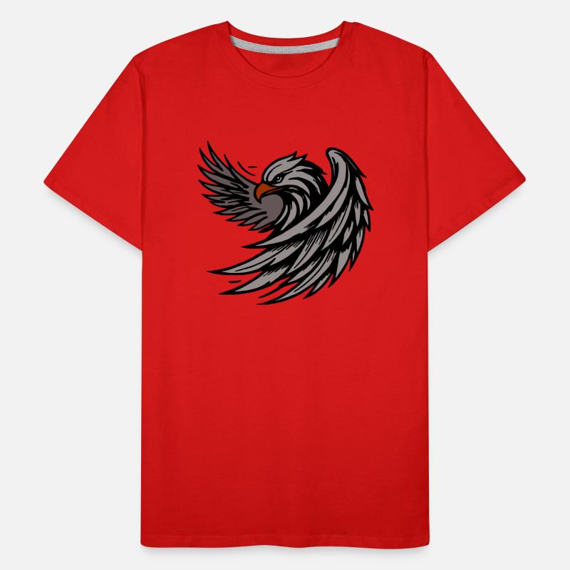 Powerful Eagle Men's Premium Organic T-Shirt