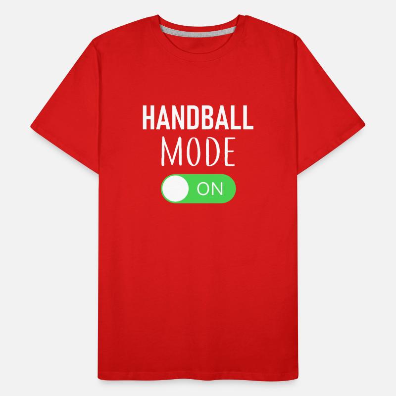 Mode Handball activé T-shirt bio Premium Homme