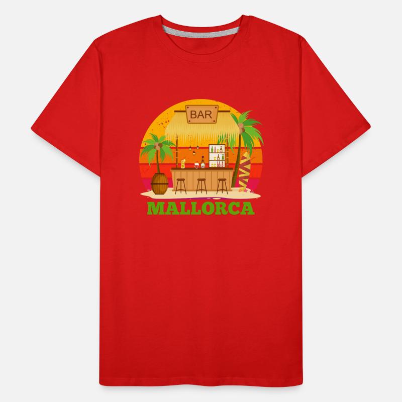 Mallorca Männer Premium Bio T-Shirt
