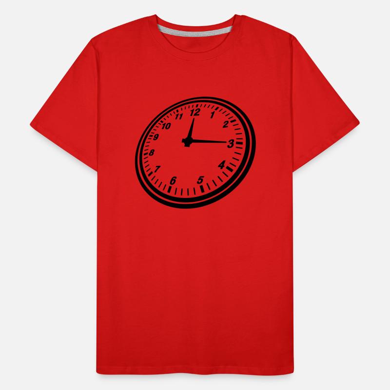 clock_design_yu1 T-shirt bio Premium Homme