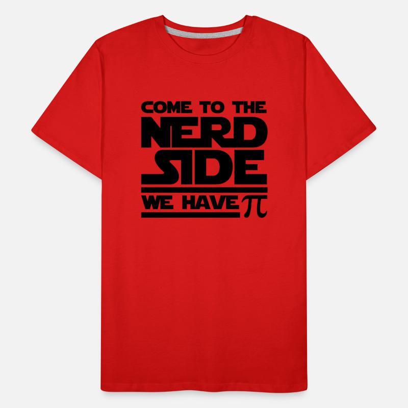 Come To The Nerd Side - We have Pi Männer Premium Bio T-Shirt