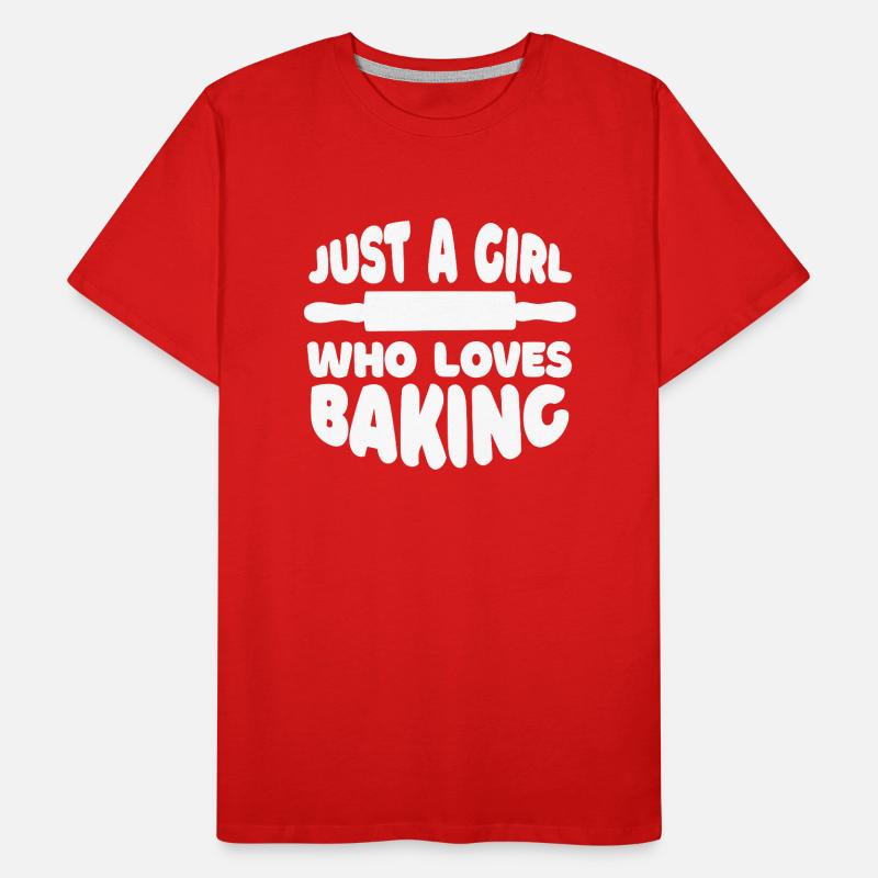 Baker Pastry Chef Pastry Baking Bakery Men's Premium Organic T-Shirt
