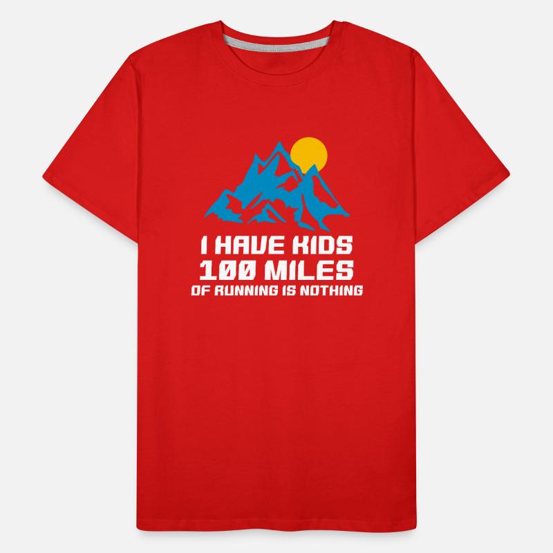 Trail Runner Running Joggen Jogger I Geschenk Männer Premium Bio T-Shirt