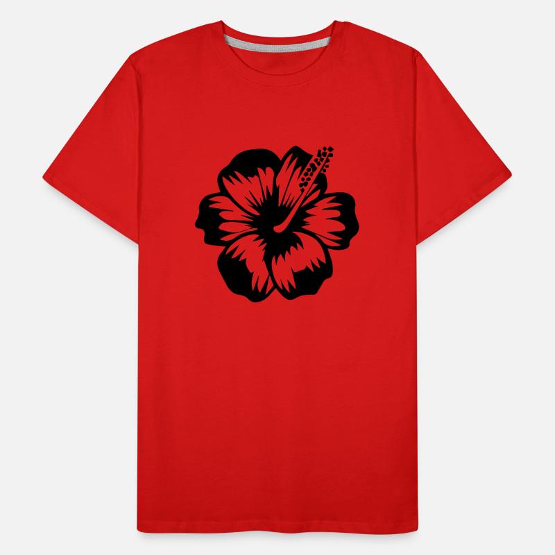 hibiscus Men's Premium Organic T-Shirt