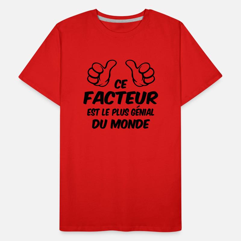 BESTER FAKTOR Männer Premium Bio T-Shirt