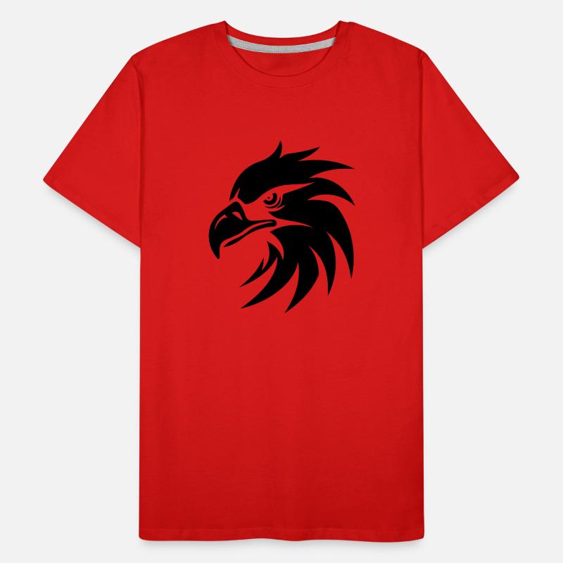 Eagle Eagle Head Men's Premium Organic T-Shirt
