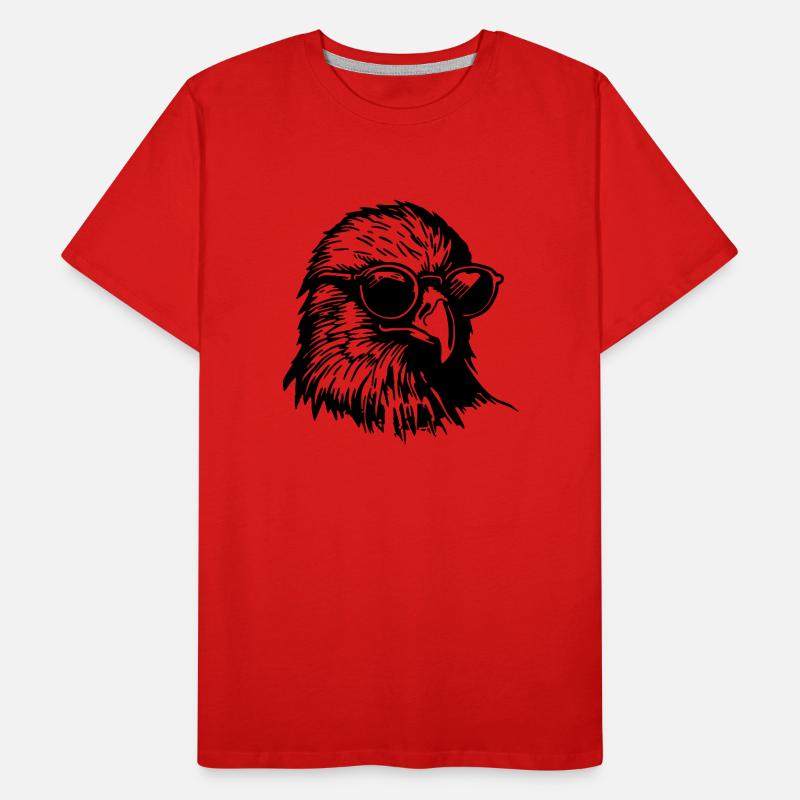 Eagle Eagle Head Men's Premium Organic T-Shirt