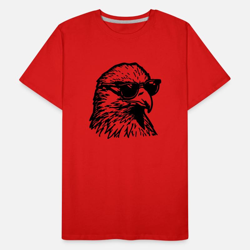 Eagle Eagle Head Men's Premium Organic T-Shirt