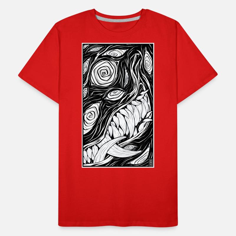 Demon Fox Men's Premium Organic T-Shirt